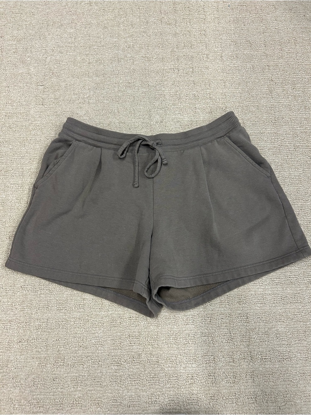 A New Day Charcoal Drawstring Athletic Shorts